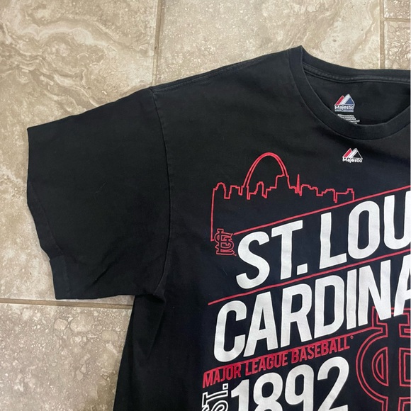 Majestic St. Louis Cardinals MLB Tee Sz XL - Picture 4 of 8